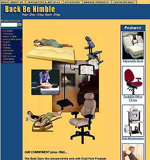 The Old Backbenimble.com style
