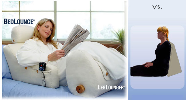 bed reading pillow
