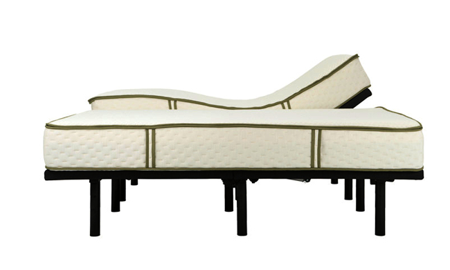 natural latex foam massage mattress bed